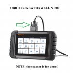 OBD2 Cable Diagnostic Cable for FOXWELL NT809 Scanner